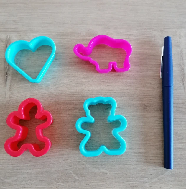 8 Emporte-Pièces Ours En Peluche - Outils Cuisson Biscuits Pâtisserie Fondant Sugarcraft - Formes Mignonnes